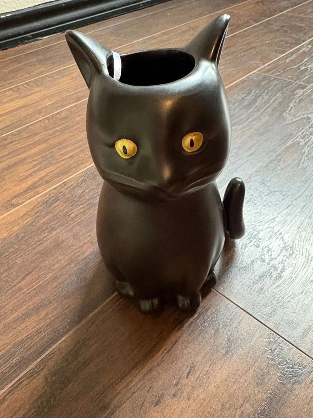 🆕Overjoyed Boutique Ceramic Black Cat Vase